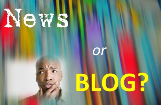 Blurred Lines: Blog and News are Not the Same